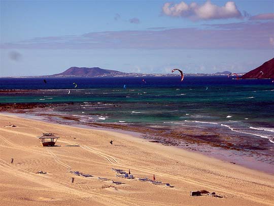 Kite-Surfing Corralejo, Fuerteventura. Foto: edans/flickr